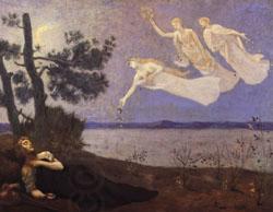 Pierre Puvis de Chavannes The Dream oil painting picture
